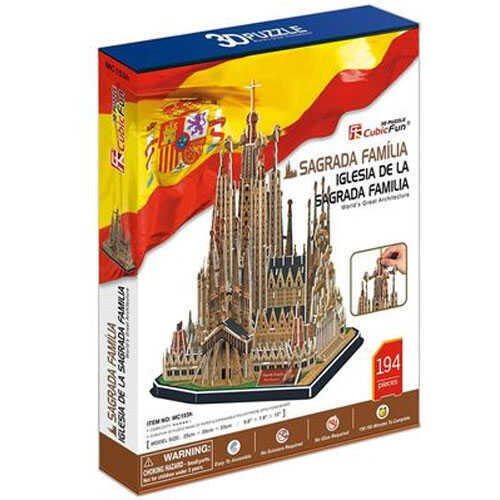 Neco 3D Puzz Mc153H La Sag. Familla Kilisesi-İsp.
