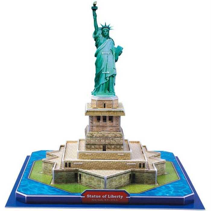 Neco Özgürlük Anıtı - ABD 3D Puzzle