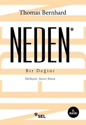 Neden: Bir Değini kapağı