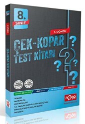 Nego Yayınları 8. Sınıf Çek Kopar Test Kitabı 1. Dönem - NeGo Yayınları