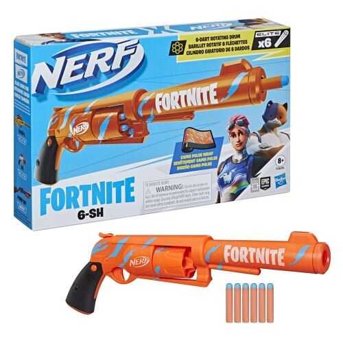 Nerf Fortnite 6-SH Dart Blaster F2678