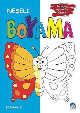Neşeli Boyama - Martı Çocuk Yayınları
