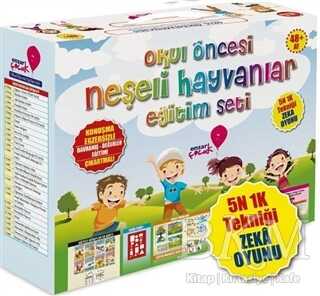 Neşeli Hayvanlar Eğitim Seti - Ensar Neşriyat