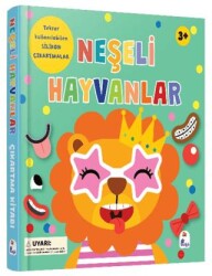 Neşeli Hayvanlar - Silikon Çıkartmalı - İndigo Çocuk