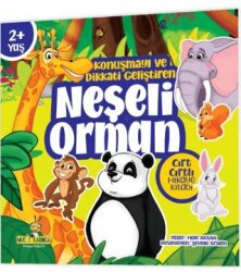Neşeli Orman Cırt Cırtlı Hikaye Kitabı Konuşmayı ve Dikkati Geliştiren - Yükselen Zeka Yayınları