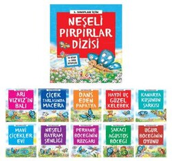 Neşeli Pırpırlar Dizisi 10 Kitap+Soru Kitapçığı - Bıcırık Yayınları