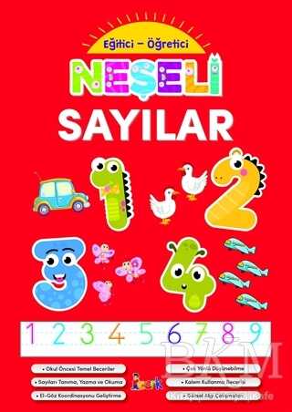 Neşeli Sayılar - Eğitici-Öğretici - Bıcırık Yayınları
