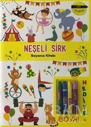 Neşeli Sirk Boyama Kitabı - Minik Ressamlar - 2