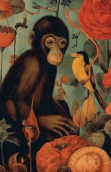 Nesin Defter Çizgili - Frida Tarzında - Nesin Yayınevi