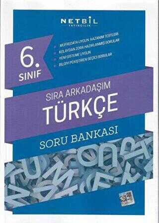 Netbil Yayıncılık 6. Sınıf Türkçe Sıra Arkadaşım Soru Bankası