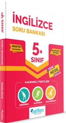 Netfen Yayınları 5. Sınıf İngilizce Soru Bankası - 1