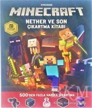 Nether ve Son Çıkartma Kitabı - Minecraft