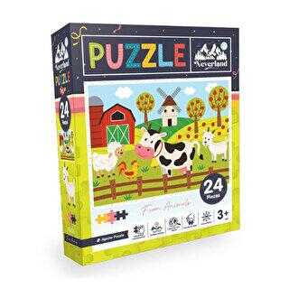 Neverland Çiftlik Hayvanları Puzzle 24 Parça NL406