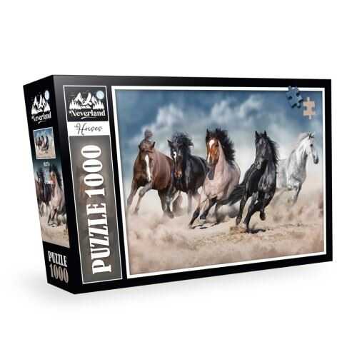 Neverland Puzzle Horses Atlar 1000 Parça