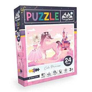 Neverland Sevimli Prenses Puzzle 24 Parça NL407