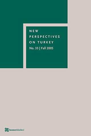 New Perspectives on Turkey No:33 - Homer Kitabevi