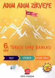Newton Yayınları 6. Sınıf Türkçe Adım Adım Zirveye Soru Bankası - Newton Yayınları