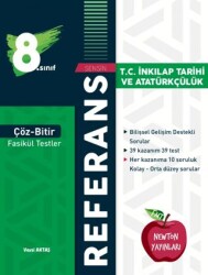 Newton Yayınları 8. Sınıf Çöz Bitir Referans T.C. İnkılap Tarihi ve Atatürkçülük Fasikül Testler - Newton Yayınları
