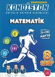 Newton Yayınları 8. Sınıf Matematik Kondisyon Haftalık Kazanım Denemeleri - Newton Yayınları