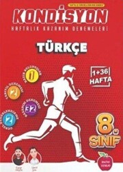 Newton Yayınları 8. Sınıf Türkçe Kondisyon Haftalık Kazanım Denemeleri - Newton Yayınları