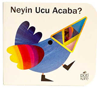 Neyin Ucu Acaba? - Delikli Kitaplar Serisi - Pötikare Yayıncılık