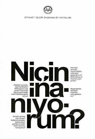 Niçin İnanıyorum? - Diyanet İşleri Başkanlığı