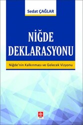 Niğde Deklarasyonu - Ekin Basım Yayın