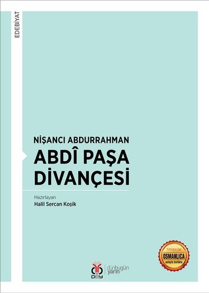 Nişancı Abdurrahman Abdi Paşa Divançesi - DBY Yayınları