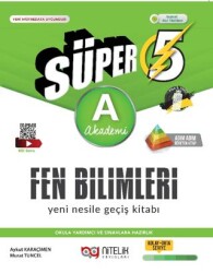 Nitelik Yayınları 5. Sınıf Süper Fen Bilimleri Yeni Nesile Geçiş Kitabı A - Nitelik Yayınları