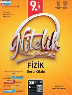 Nitelik Yayınları 9. Sınıf Beceri Temelli Fizik Soru Kitabı - 1