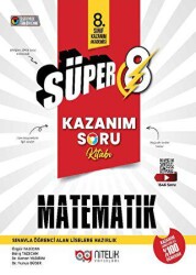 Nitelik Yayınları Süper 8 Matematik Kazanım Soru Kitabı - Nitelik Yayınları