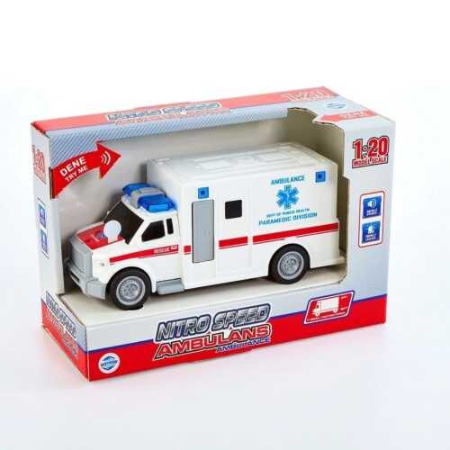 Nitro Speed 1:20 Ambulans Beyaz