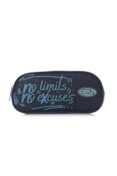 No Fear Çift Bölme Kalem Çantası 03563 Lacivert - No Fear