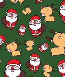 Noel Baba ve Köpek - Hediye Kartı - Muchos