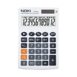 Noki Hesap Makinesi Beyaz H-Mc011 - Noki