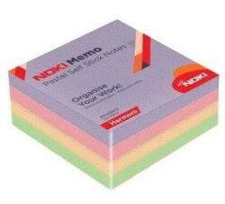Noki Memo 75X75 Pastel Harmoni Küp Blok 400 Sf - Noki