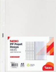 Noki Poşet Dosya A5 100Lü - Noki