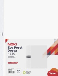 Noki Poşet Dosya Eco A4 100` lü - Noki