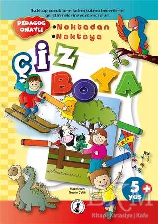 Noktadan Noktaya Çiz Boya 5+ Yaş - Misket Kitap