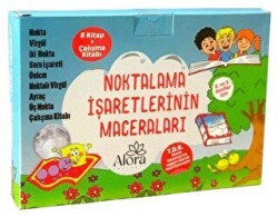 Noktalama İşaretlerinin Maceraları - Kutulu 9 Kitap - Alora Yayınevi