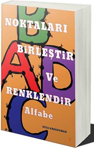 Noktaları Birleştir ve Renklendir: Alfabe - Cinius Yayınları