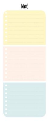 Not Defteri 4 - Bloknot - 1