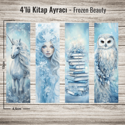 Note The Time Frozen Beauty 4`lü Kitap Ayracı - Note The Time