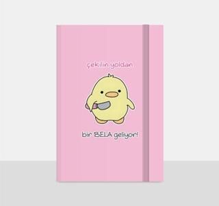 Note The Time Sert Kapak Lastikli Not Defteri - 1