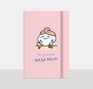 Note The Time Sert Kapak Lastikli Not Defteri - 1