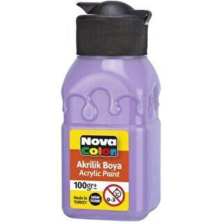 Nova Color Akrilik Boya Şişe 100Gr Lila - 1