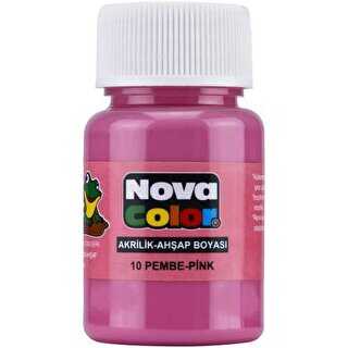 Nova Color Akrilik Boya Şişe 30Cc Pembe