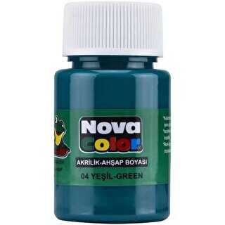 Nova Color Akrilik Boya Şişe 30Cc Yeşil