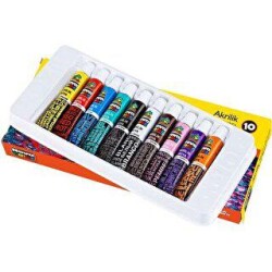 Nova Color Akrilik Boya Tüp 10Lu 7 Gr - Nova Color