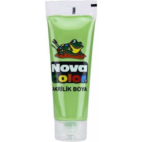 Nova Color Akrilik Boya Tüp 75 Gr Açık Yeşil
